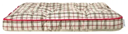 Vibrant Life 42" x 32" Holiday Large Deluxe Gusset Pillow Pet Bed