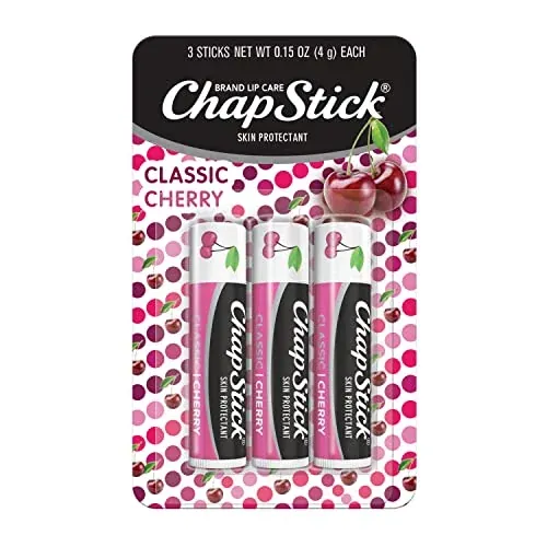 ChapStick Classic Lip Balm Cherry 3-Pack