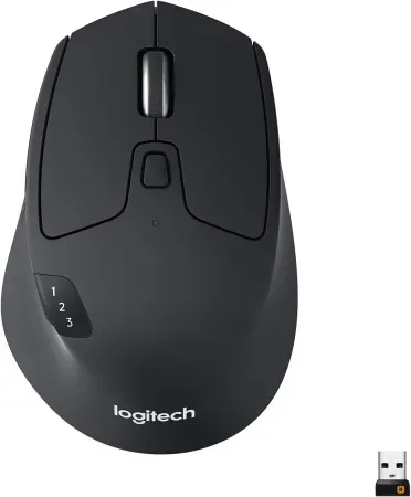 Logitech M720 Triathalon Full Size Multi-Device Wireless Mouse