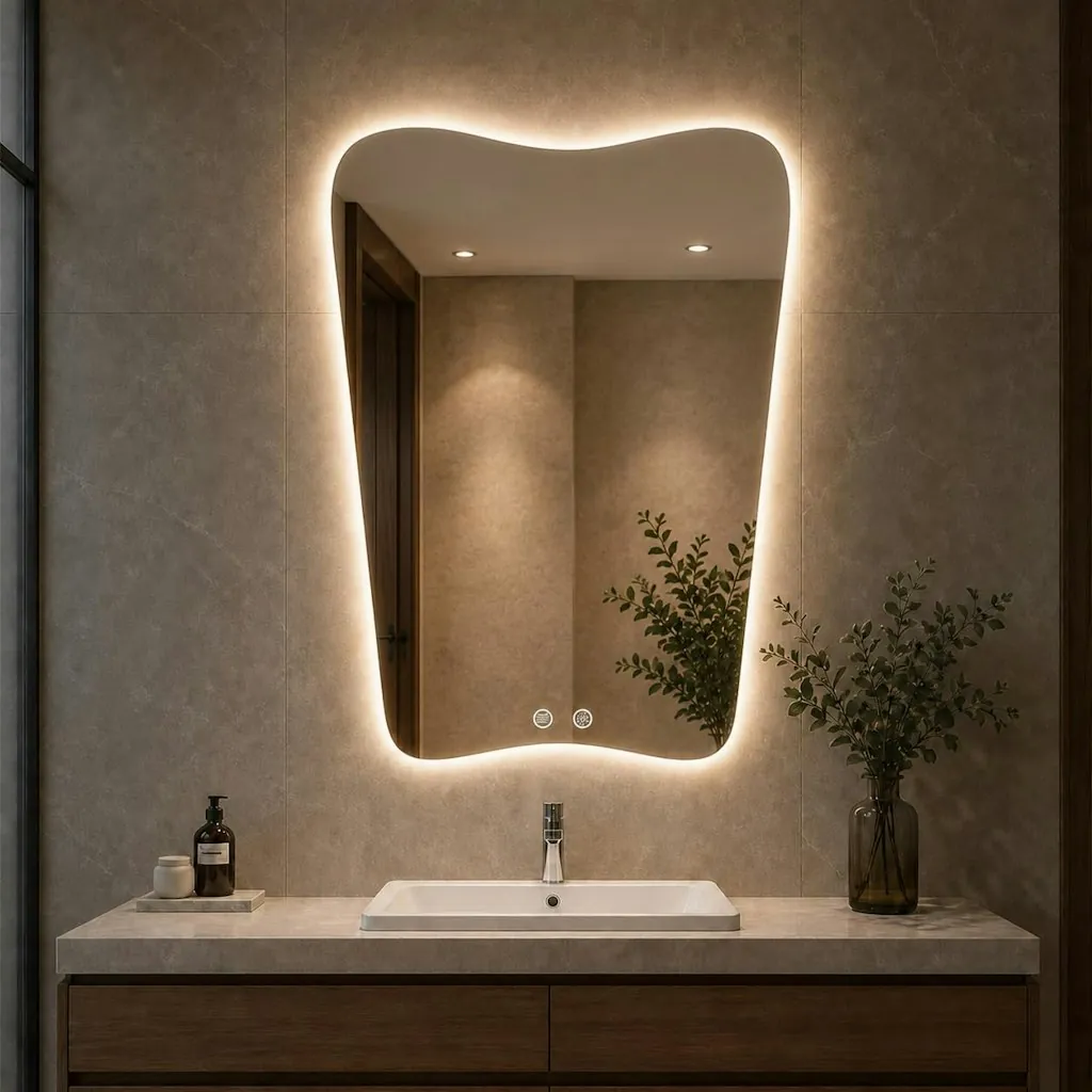 22" x 30" Backlit LED Bathroom Vanity Mirror