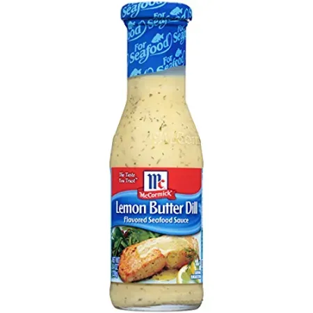8.4oz McCormick Lemon Butter Dill Flavored Seafood Sauce