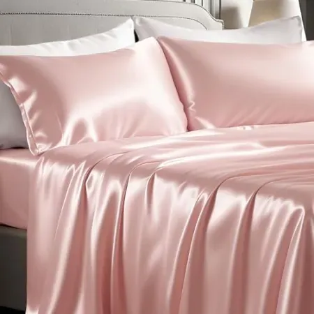 4-Piece Bedsure Satin Sheet Set