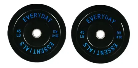 2x 45lb BalanceFrom Olympic Bumper Plate Weight Plate