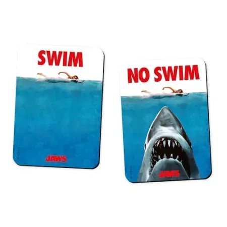 GAMAGO Jaws "Swim / No Swim" Dishwasher Clean / Dirty Magnet