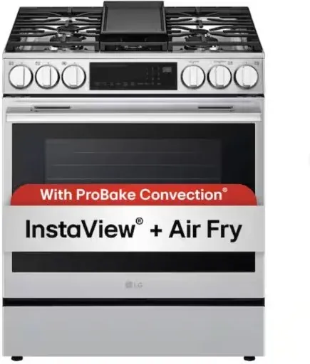 LG 30 in. 6.3 cu. ft. Smart Oven 5-Burner Gas Range