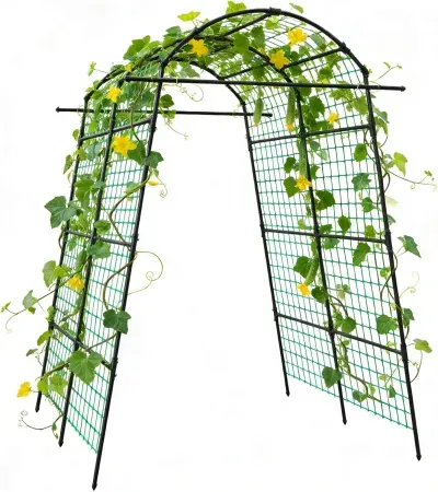 AGTEK 65" x 87" Garden Arch Trellis