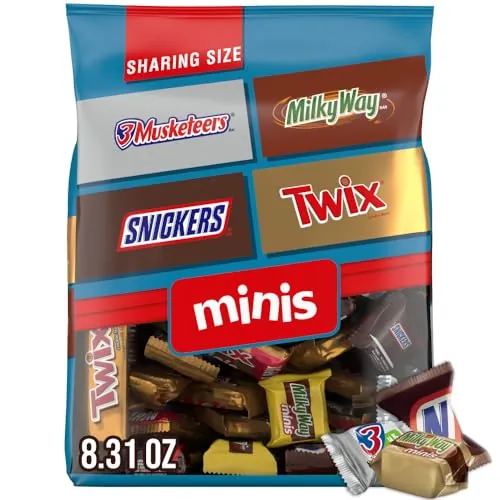 Mars Minis Milk Chocolate Variety Pack 8.31oz Bag