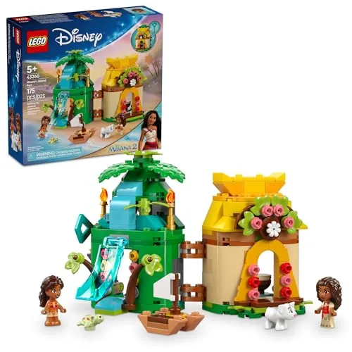 LEGO Disney Moana's Island Fun Building Toy Playset 43260
