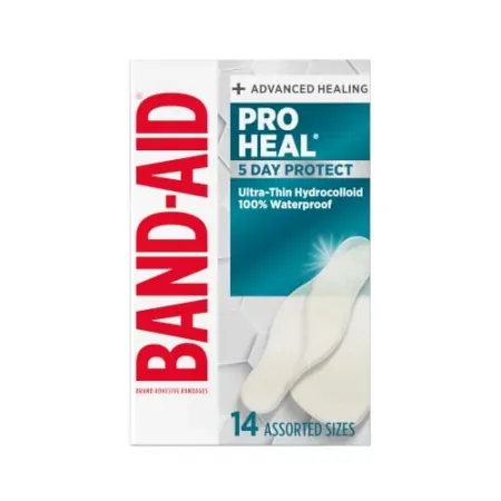 14ct BAND-AID Brand Pro Heal 5 Day Protect Hydrocolloid Bandages