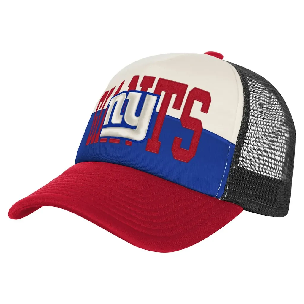 Outerstuff New York Giants Modern Fan Trucker Adjustable Hat