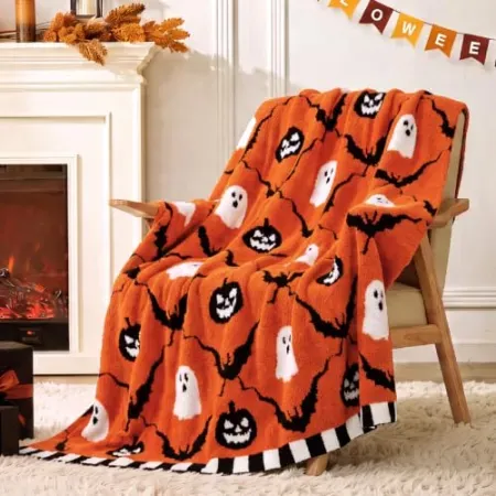 Snuggle Sac 60" x 60" Halloween Throw Blanket
