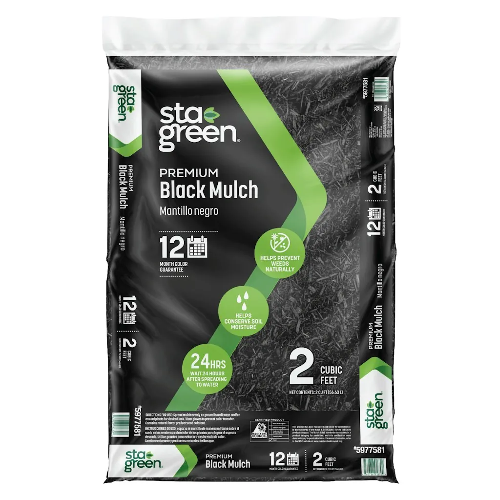 Sta-Green Premium 2-cu. ft. Mulch for 4