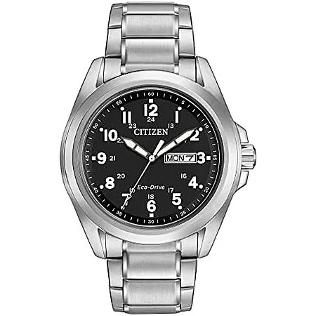 43mm Citizen Men's Eco-Drive Weekender Garrison Field Watch