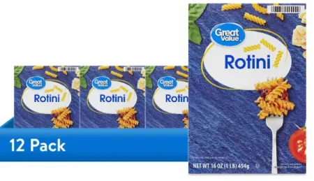 12-Pack 16oz Great Value Rotini Pasta