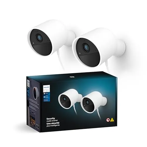 Philips Hue Secure Wired Camera 2-Pack