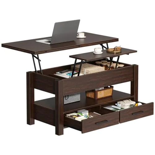 Convertible Lift Top Coffee Table
