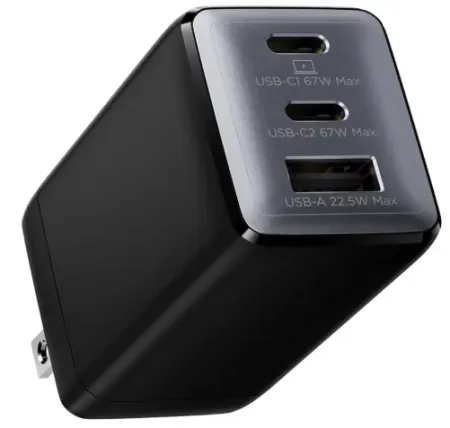 wegear 3-Port GaN Fast 67W USB C Charger
