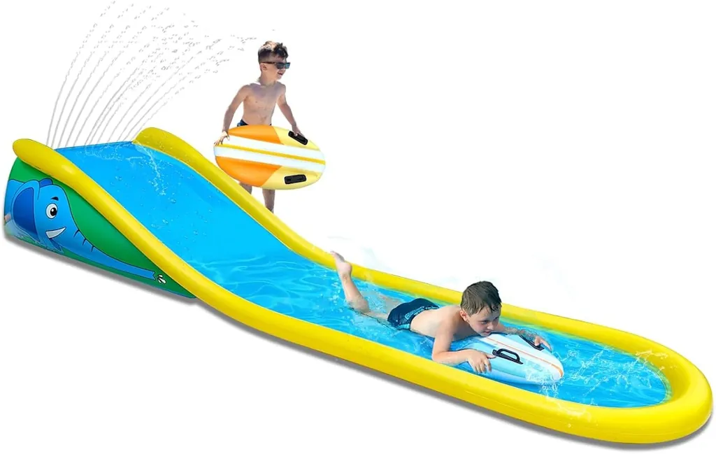 Weeinjoy Inflatable 18-Foot Water Slide