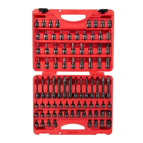 Sunex Tools 84-Piece 3/8" Dr. Master Hex Bit Impact Socket Set