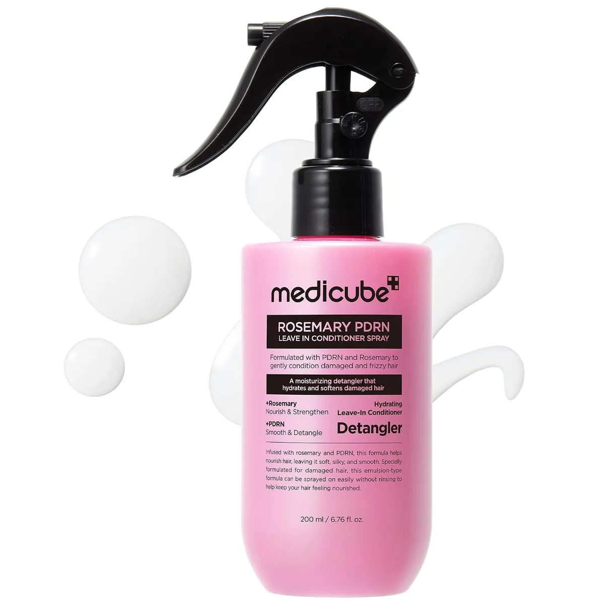 medicube Rosemary PDRN Leave In Conditioner Spray 6.76oz