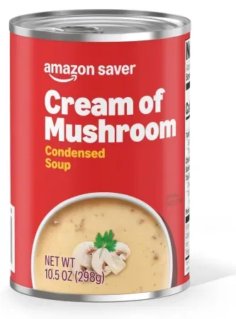 4-Pack 10.5oz Amazon Saver Cream of Mushroom Soup