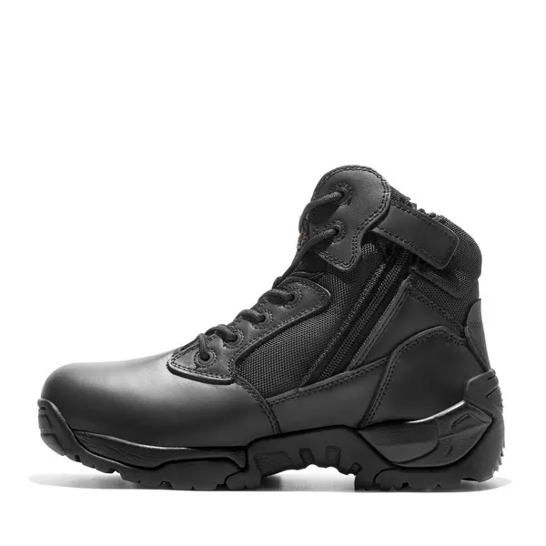Nortiv 8 Men's Alloy Mid-Top Side-Zip Tactical Desert Boots