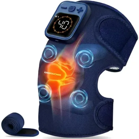 KingPavonini Knee Massager for Pain Relief w/ Heating