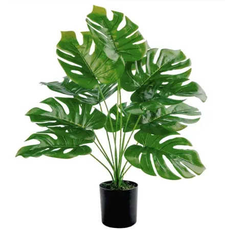 Toopify 19" Artificial Monstera Plant