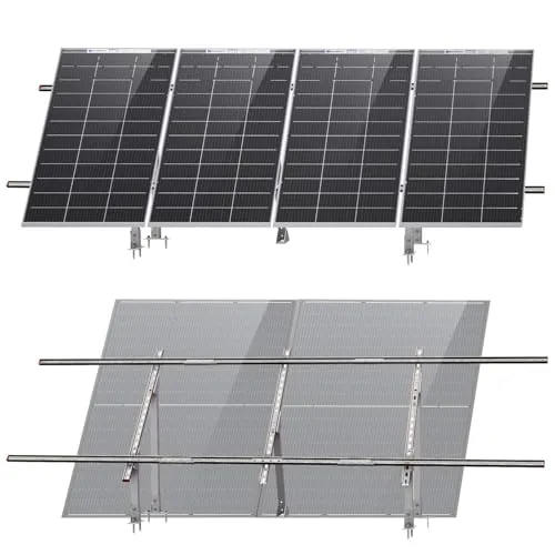 ECO-WORTHY Upgraded Solar Ground Mount Adjustable Multi-Pieces Solar Panel Mount
