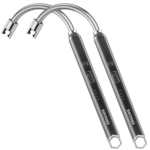 Rayonner USB Rechargeable Electric Candle Lighter 2-Pack