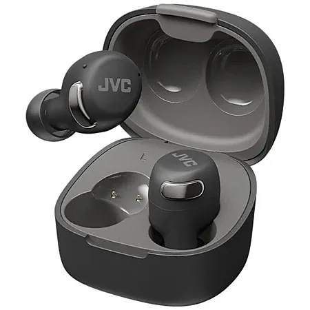 JVC Active Noise Cancelling Compact True Wireless Earbuds (Black)