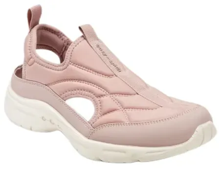 Easy Spirit Women's BRAYER Closed Toe Slip On Sporty Sandal