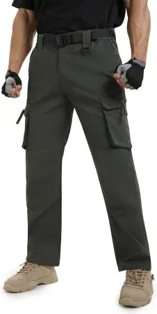 Natuvenix Men's 10-Pocket Tactical Cargo Pants