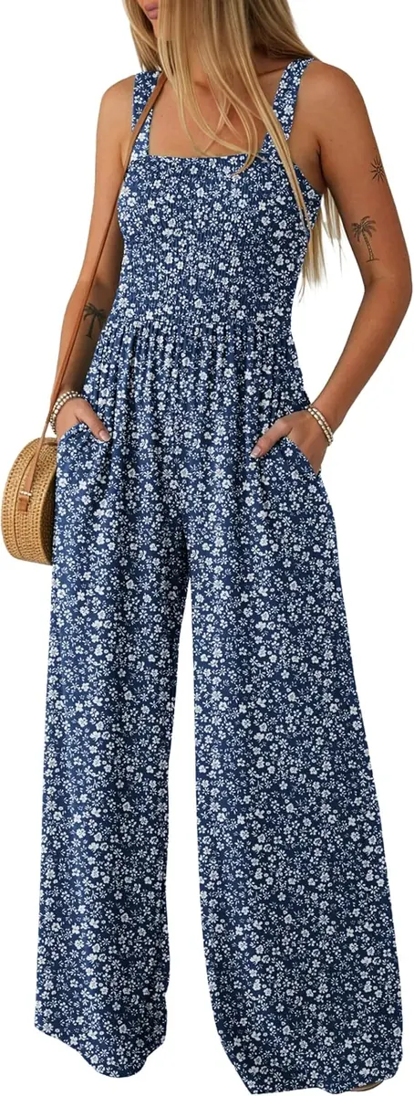 Lepunuo Women’s Wide Leg Jumpsuits