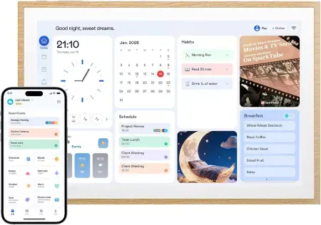 Blackview 10.1" Interactive Touchscreen Digital Calendar