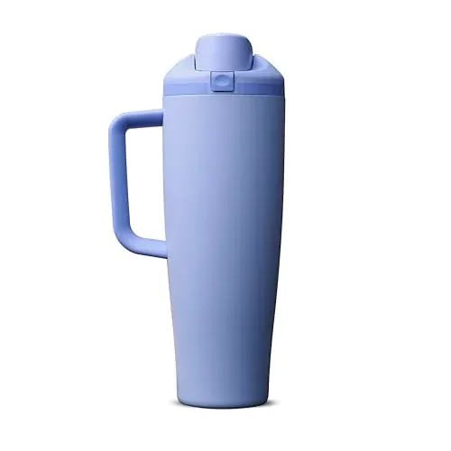 Owala FreeSip Tumbler Stainless Steel Water Bottle 40 oz Out of the Blue