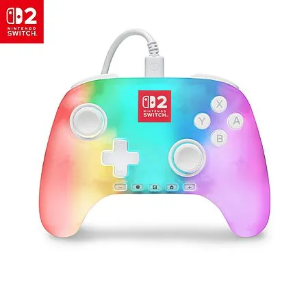 PowerA Advantage Wired Controller for Nintendo Switch 2 (Lumectra White)