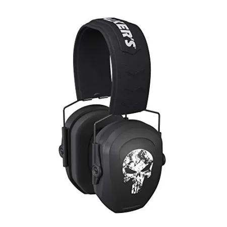 Walker's Razor Slim Passive Muff w/ Punisher Logo