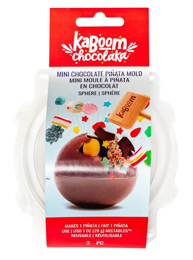 American Crafts Kaboom Chocolaka Mini Chocolate Piñata Mold