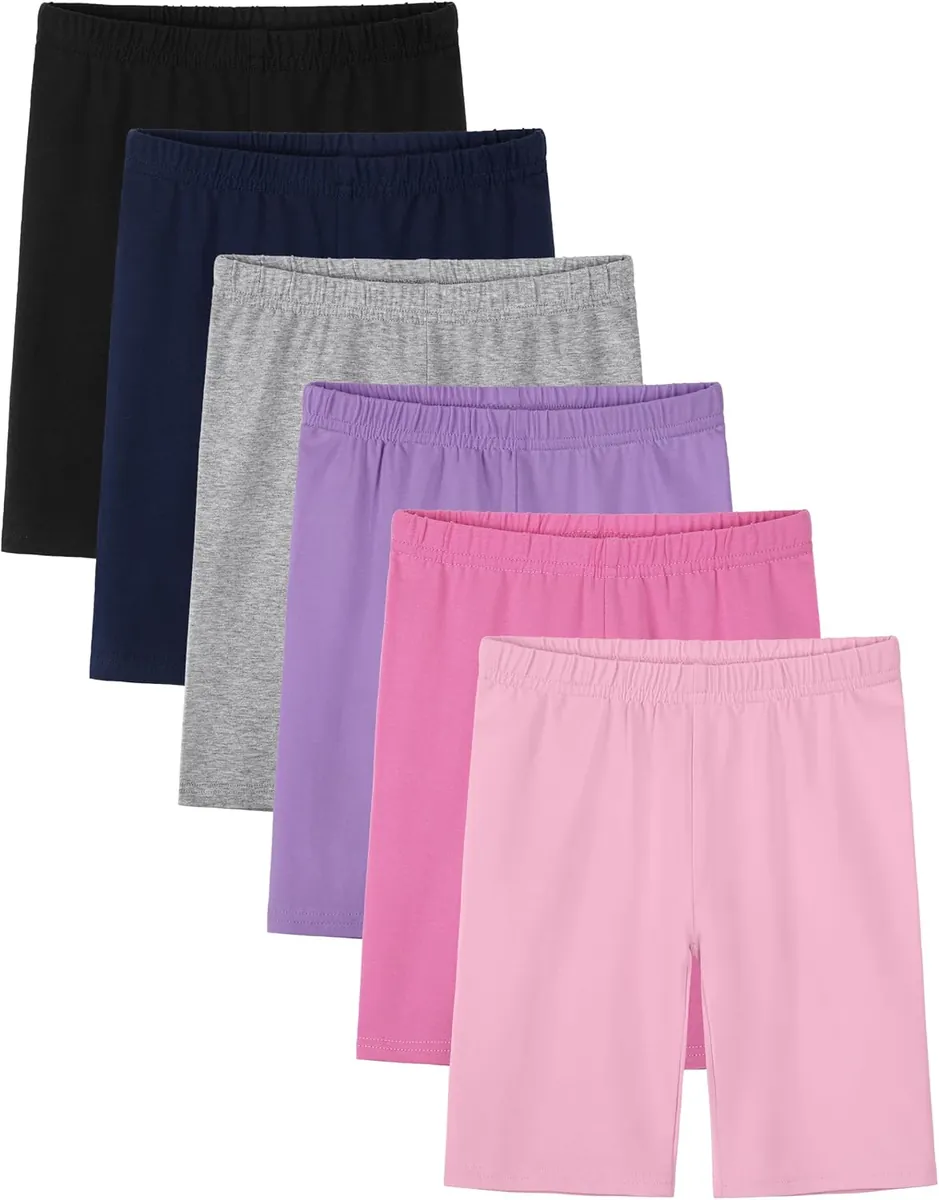 YERIOK Kids Athletic Shorts 6-Pack