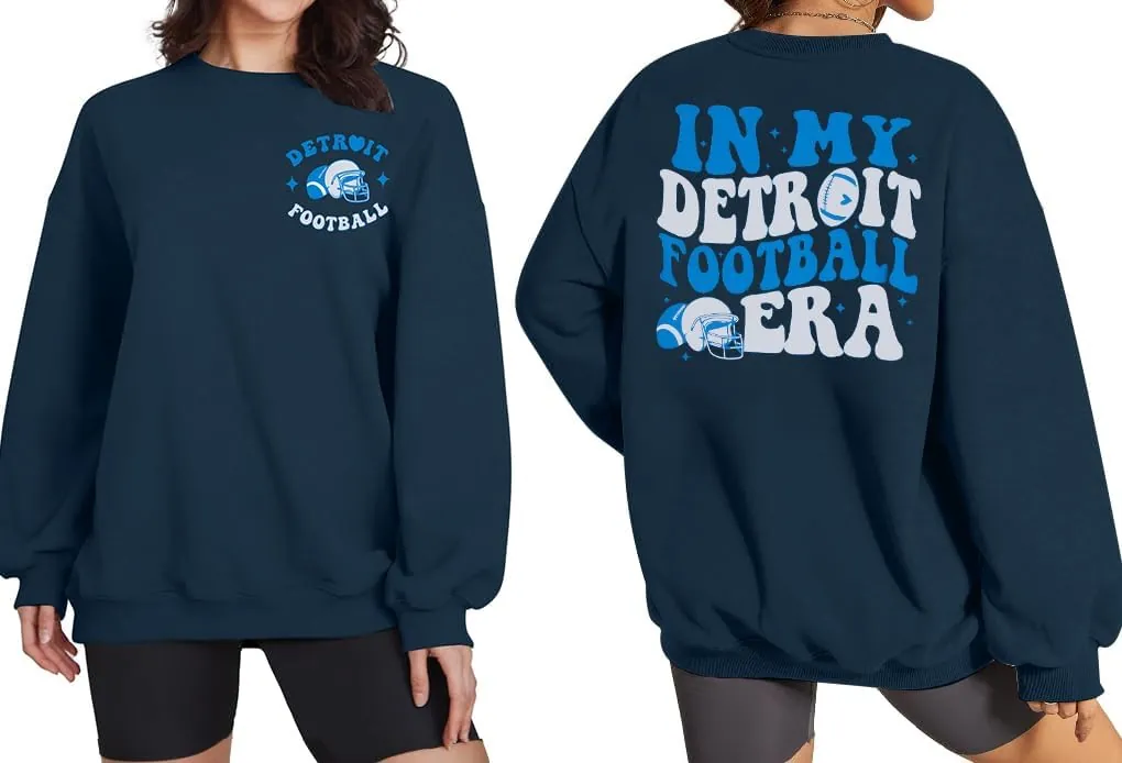 Detroit Game Day Women’s Sweatshirt