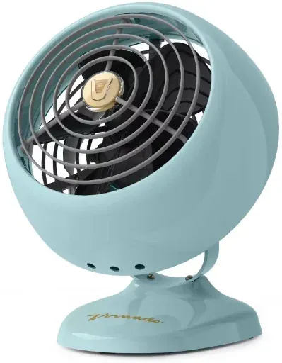 Vornado Vfan Mini Classic Personal Vintage Air Circulator Fan (Robin's Egg)