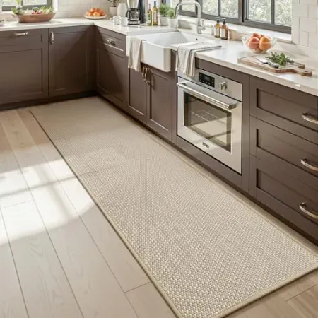 17" x 47" MontVoo Non Slip Washable Kitchen Runner Rug