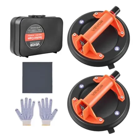 VEVOR 8" Vacuum Suction Cup Lifter w/ Handle