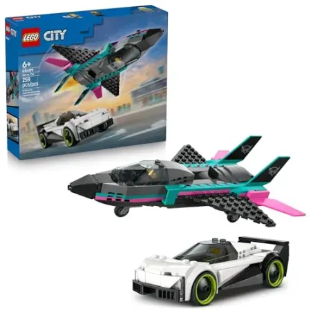LEGO City Jet vs. Car