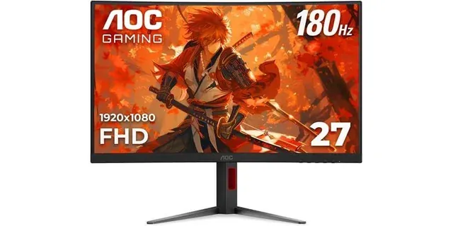 AOC C27G4H 27" Curved Gaming Monitor (Open Box) $66.49 1080p 180Hz