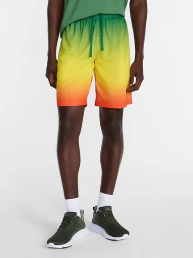 Athletic Works Men's Mesh Ombre Athletic Shorts, 7" Inseam, Sizes XS-5XL