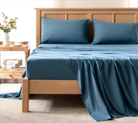 4-Piece Comfort Spaces Coolmax Moisture Wicking Sheet Set