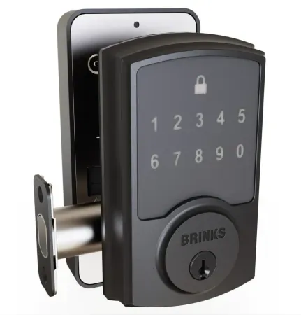 Brinks Electronic Touchpad Deadbolt with Pro-Guard