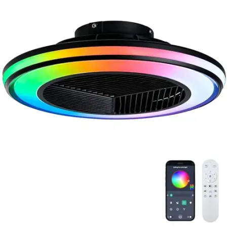 DIAMONDFORGE 20" Smart Ceiling Fan w/ RGB Lighting
